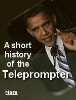 Except for Richard Nixon, every president since the invention of the teleprompter has used it, but Obama was the first to do so in a 6th grade classroom.